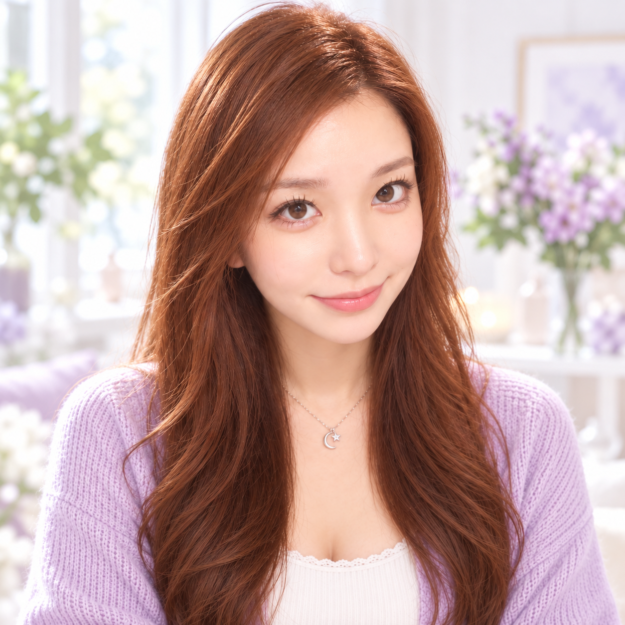 やさしく微笑むayaka